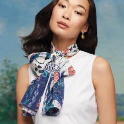 The Metropolitan Museum of Art Iznik Garden Silk Scarf Discount