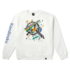 The Metropolitan Museum of Art Kandinsky Small Worlds Unisex Crew Neck Sweatshirt Sale