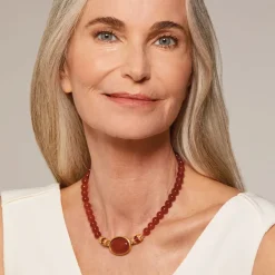 The Metropolitan Museum of Art Late Hellenistic Carnelian Necklace Sale