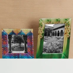 The Metropolitan Museum of Art Louis C. Tiffany Favrile Palmette Square Glass Frame Hot