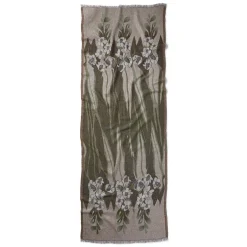 The Metropolitan Museum of Art Louis C. Tiffany Gladioli Wool-Blend Shawl New