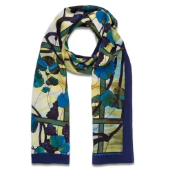 The Metropolitan Museum of Art Louis C. Tiffany Grapevine Oblong Silk Scarf Sale
