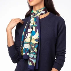 The Metropolitan Museum of Art Louis C. Tiffany Grapevine Oblong Silk Scarf Sale