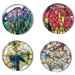 The Metropolitan Museum of Art Louis C. Tiffany Stained-Glass Coasters Discount
