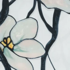 The Metropolitan Museum of Art Louis C. Tiffany White Magnolia Oblong Silk Scarf Discount