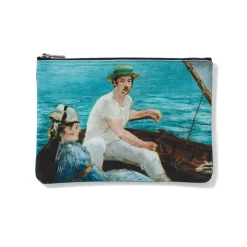 The Metropolitan Museum of Art Manet Boating Zip Pouch Discount