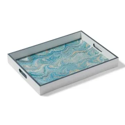 The Metropolitan Museum of Art Marbled Paper Lacquer Tray New