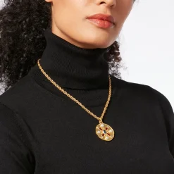 The Metropolitan Museum of Art Medieval Stone Medallion Pendant Necklace Discount