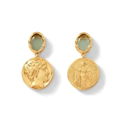 The Metropolitan Museum of Art Mediterranean Coin Drop Earrings Discount