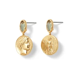 The Metropolitan Museum of Art Mediterranean Coin Drop Earrings Discount