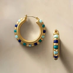 The Metropolitan Museum of Art Middle Kingdom Cylindrical Bead Earrings Hot