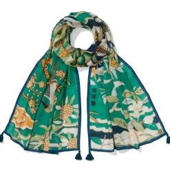 The Metropolitan Museum of Art Ming Birds And Flowering Branches Oversize Oblong Scarf Outlet