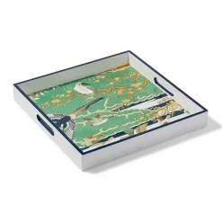 The Metropolitan Museum of Art Ming Birds And Flowering Branches Lacquer Tray New
