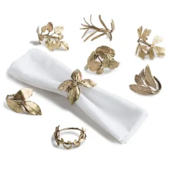 The Metropolitan Museum of Art Mixed Herb Napkin Ring Set Fashion