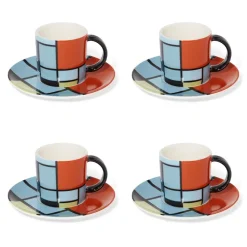 The Metropolitan Museum of Art Mondrian Composition Espresso Cup And Saucer Online