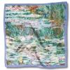 The Metropolitan Museum of Art Monet Bridge And Water Lilies Silk Neckerchief New