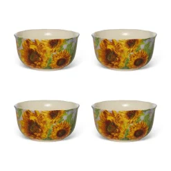 The Metropolitan Museum of Art Monet Sunflowers Bowl Set Hot