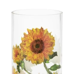 The Metropolitan Museum of Art Monet Sunflowers Glass Vase Hot