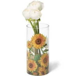 The Metropolitan Museum of Art Monet Sunflowers Glass Vase Hot