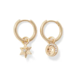 The Metropolitan Museum of Art Moon And Star Hoop Earrings Best