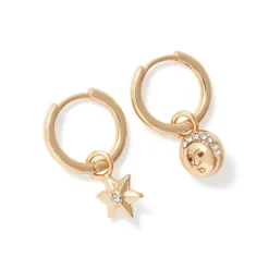 The Metropolitan Museum of Art Moon And Star Hoop Earrings Best