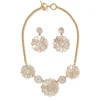 The Metropolitan Museum of Art Mother-Of-Pearl Mosaic Statement Necklace And Earrings Set Clearance