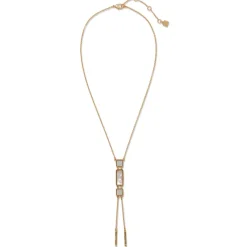 The Metropolitan Museum of Art Mother-Of-Pearl Tile Double Lariat Necklace Clearance
