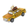 The Metropolitan Museum of Art Nyc Taxi Glass Ornament Hot