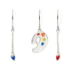 The Metropolitan Museum of Art Paintbrush And Palette Drop Earrings Outlet