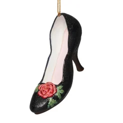 The Metropolitan Museum of Art Red Bloom Pump Shoe Ornament Hot