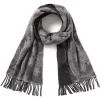 The Metropolitan Museum of Art Roman Acanthus Scrolls Reversible Unisex Wool Scarf Clearance