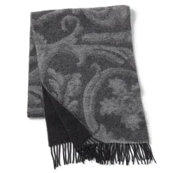 The Metropolitan Museum of Art Roman Acanthus Scrolls Reversible Unisex Wool Scarf Clearance