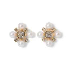 The Metropolitan Museum of Art Royal Tudor Statement Stud Earrings Outlet