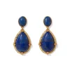 The Metropolitan Museum of Art Spanish Baldric Lapis Statement Drop Earrings Fashion