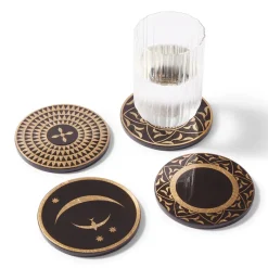 The Metropolitan Museum of Art Sumatran Symbols Coasters New