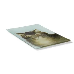 The Metropolitan Museum of Art The Favorite Cat Glass Tray Clearance