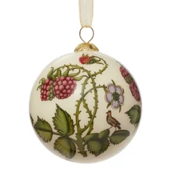 The Metropolitan Museum of Art The Met Cloisters Garden Hand-Painted Glass Ornament Set Clearance