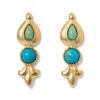 The Metropolitan Museum of Art Tibetan Turquoise Drop Earrings Clearance