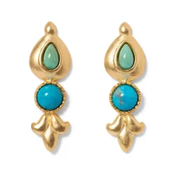 The Metropolitan Museum of Art Tibetan Turquoise Drop Earrings Clearance