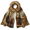 The Metropolitan Museum of Art Tiepolo Allegory Of The Planets And Continents Oversize Unisex Oblong Silk Scarf Discount