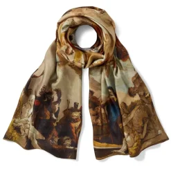 The Metropolitan Museum of Art Tiepolo Allegory Of The Planets And Continents Oversize Unisex Oblong Silk Scarf Discount