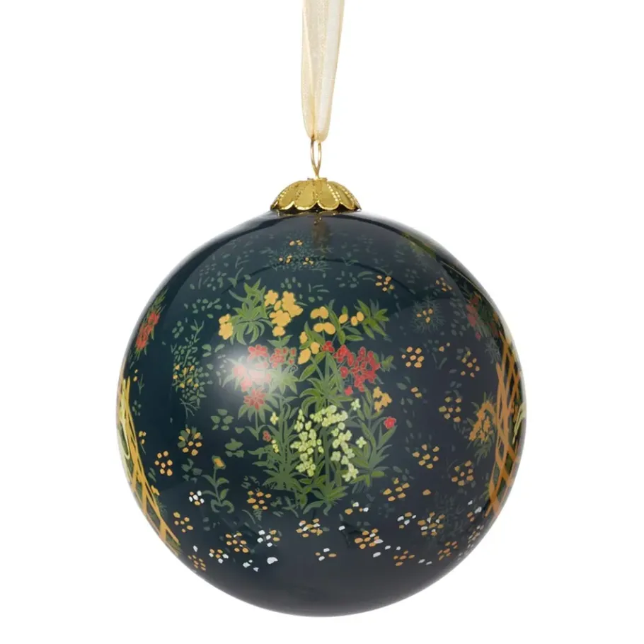 The Metropolitan Museum of Art Unicorn In A Garden Hand-Painted Glass Ornament Sale