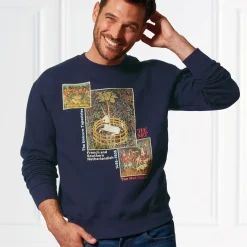 The Metropolitan Museum of Art Unicorn Tapestries Crew Neck Sweatshirt Outlet