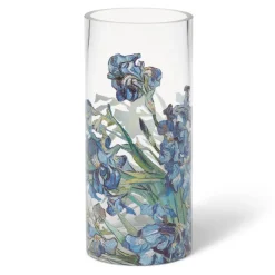 The Metropolitan Museum of Art Van Gogh Irises Glass Vase Hot