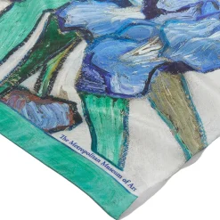 The Metropolitan Museum of Art Van Gogh Irises Oblong Silk Scarf Online