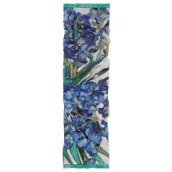 The Metropolitan Museum of Art Van Gogh Irises Oblong Silk Scarf Online