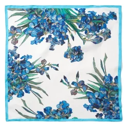 The Metropolitan Museum of Art Van Gogh Irises Silk Neckerchief Online