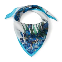 The Metropolitan Museum of Art Van Gogh Irises Silk Neckerchief Online