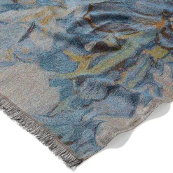 The Metropolitan Museum of Art Van Gogh Irises Wool-Blend Shawl Outlet