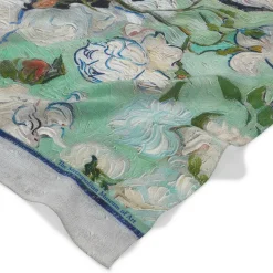 The Metropolitan Museum of Art Van Gogh Roses Oblong Silk Scarf Best